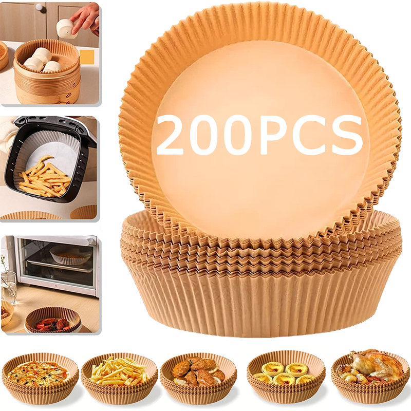 Kitchen Baking Tray Organiser - 에어 프라이어 베이킹 종이 라이너 16/20cm