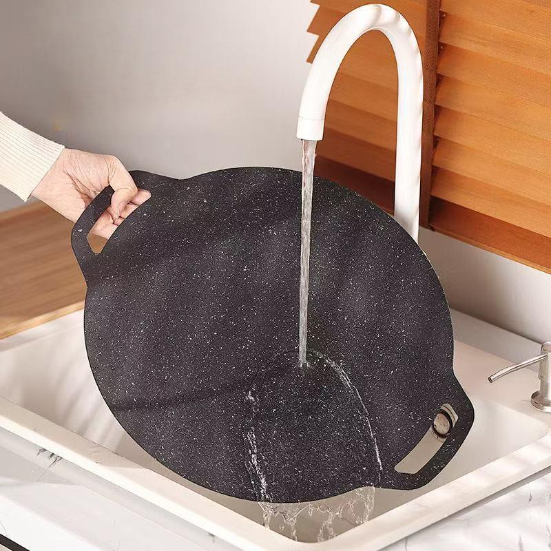 Kitchen Baking Tray Organiser - 핫세일-1개 주방용 논스틱 팬 28/30/32/34/38cm 한국
