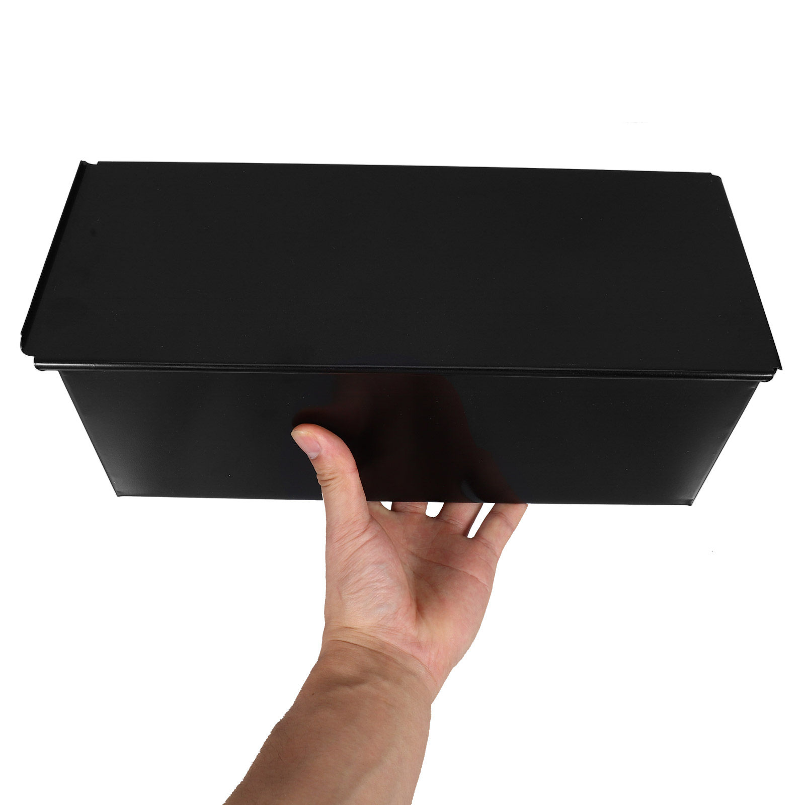 Kitchen Oven Baking Pans - 1개 검정색 뚜껑 있는 빵틀, 논스틱