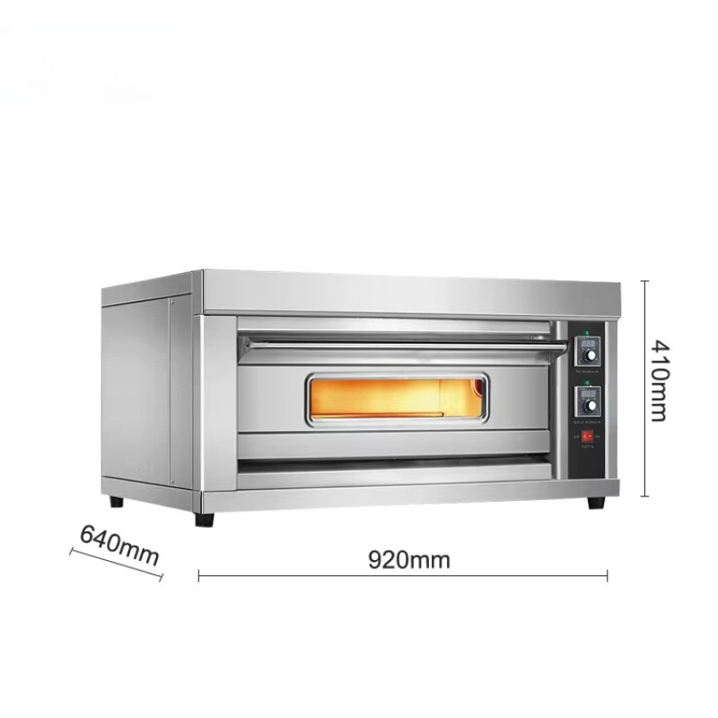 Commercial Kitchen Baking Oven - 맞춤형 전기 데크 오븐 1단 2트레이