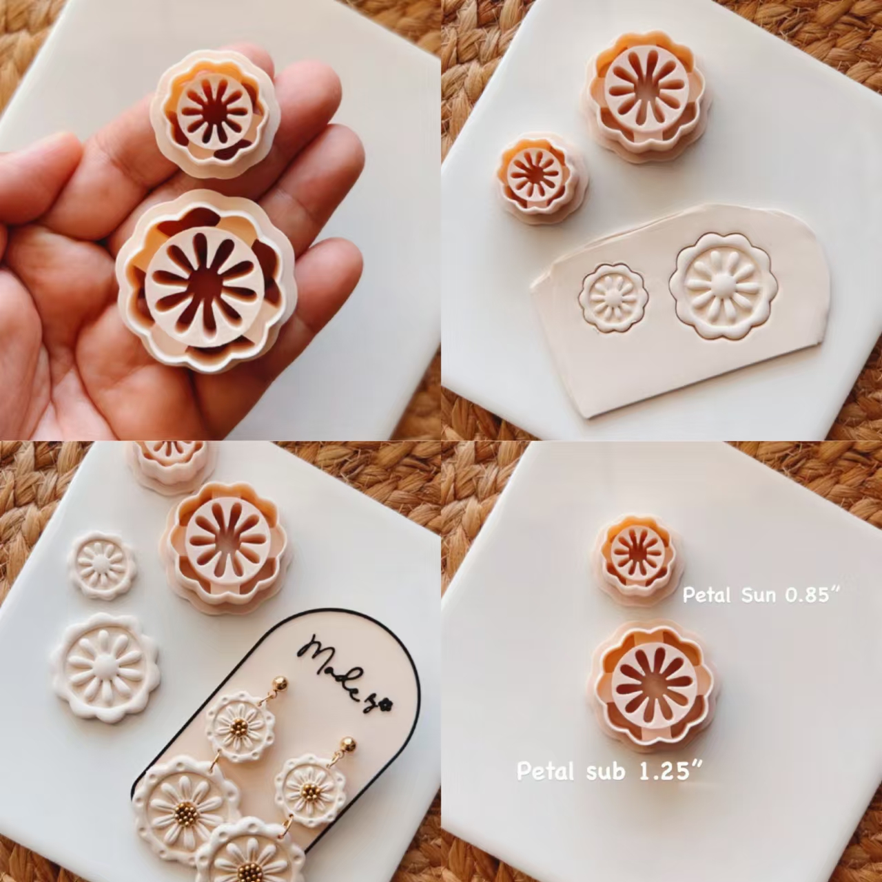 Cookie Cutter Set - Boho 양각 독특한 커터 세트(5세트) |