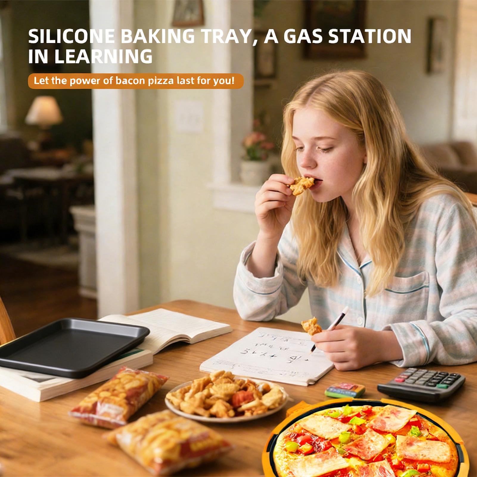 Kitchen Oven Baking Pans - 전자레인지 그릴 팬, 빠른 가열 피자