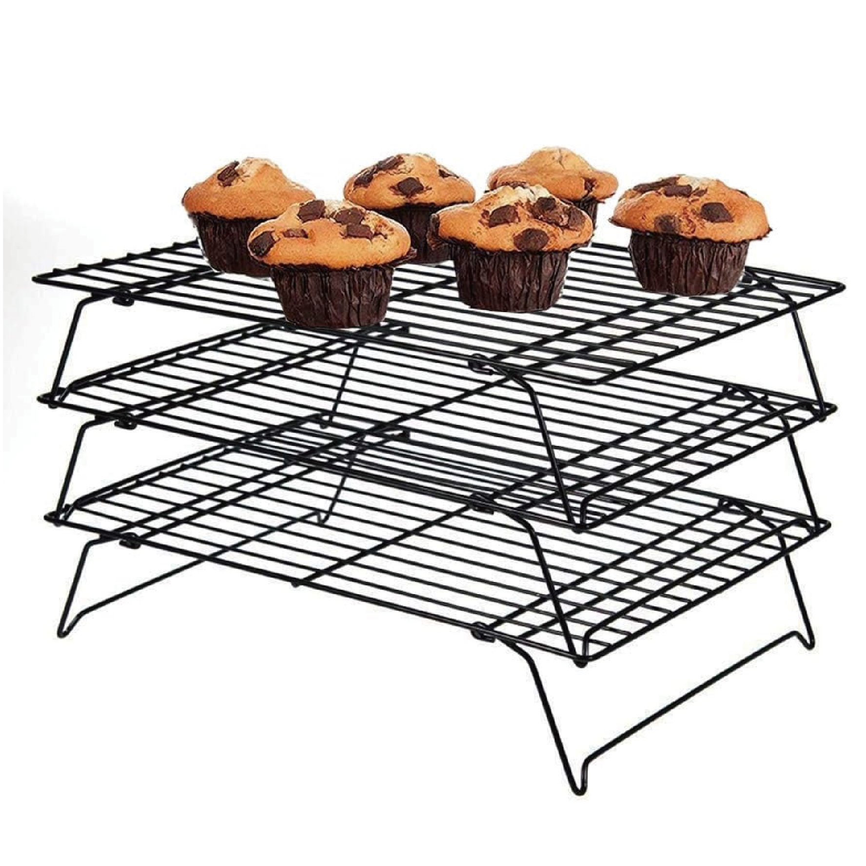 Kitchen Baking Supplies - 3 단 냉각 랙, 쌓을 수