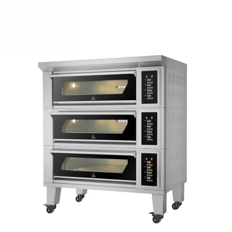 Commercial Kitchen Baking Oven - 맞춤형 전기 데크 오븐 1단 2트레이