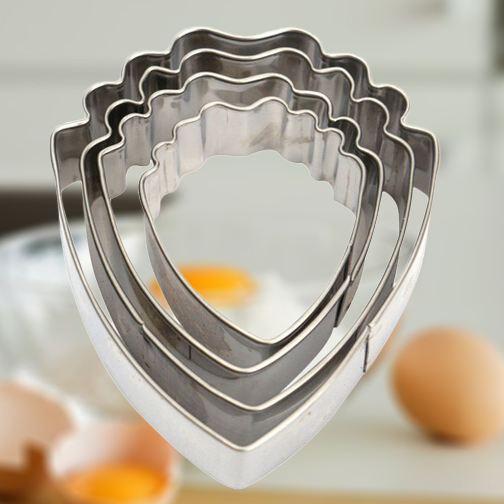 Cookie Cutter Set - 4Pcs 스테인레스 스틸 쿠키 커터 세트