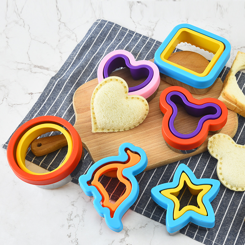 Kitchen Kids Baking Set - 스테인레스 스틸 어린이 용 샌드위치 커터
