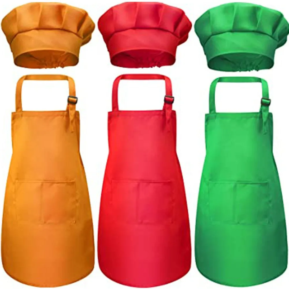 Kitchen Kids Baking Set - 어린이 셰프 앞주머니 앞치마 남아 여아