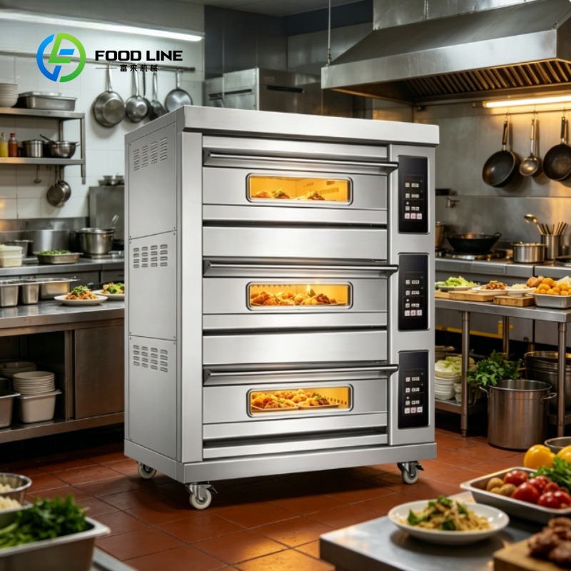 Commercial Kitchen Baking Oven - 상업용 오븐 스테인리스 스틸 제빵 오븐