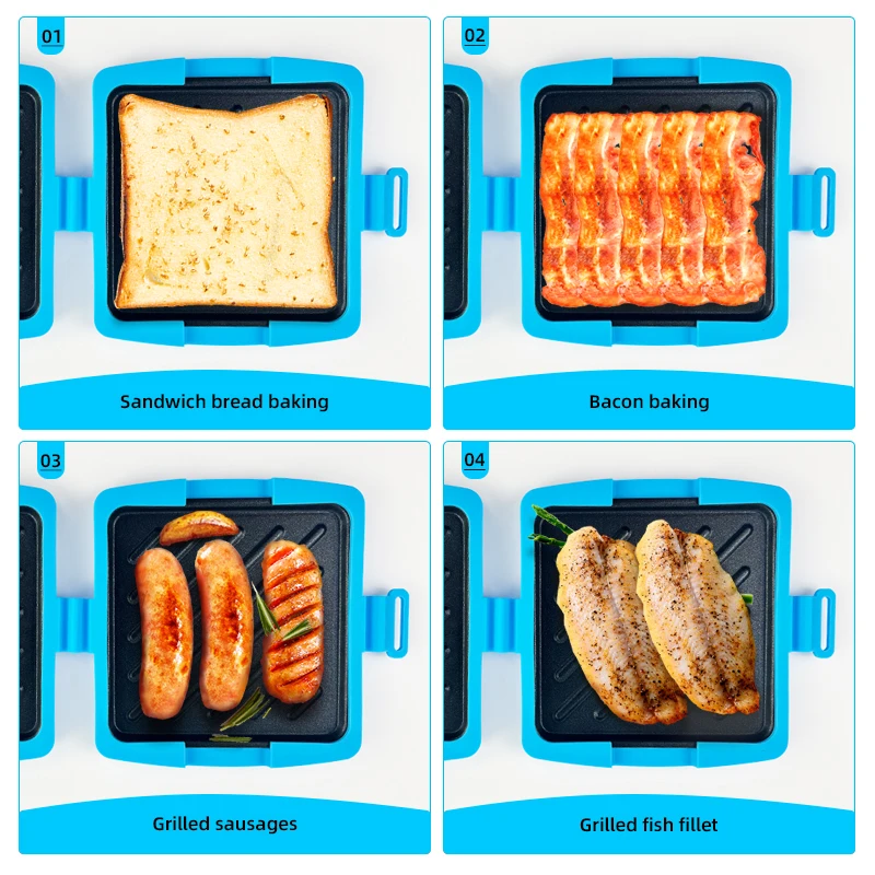 3팩 식품 등급 샌드위치 토스터, 버터 나이프 및 오일 - Kitchen Baking Set 리뷰 및 가격