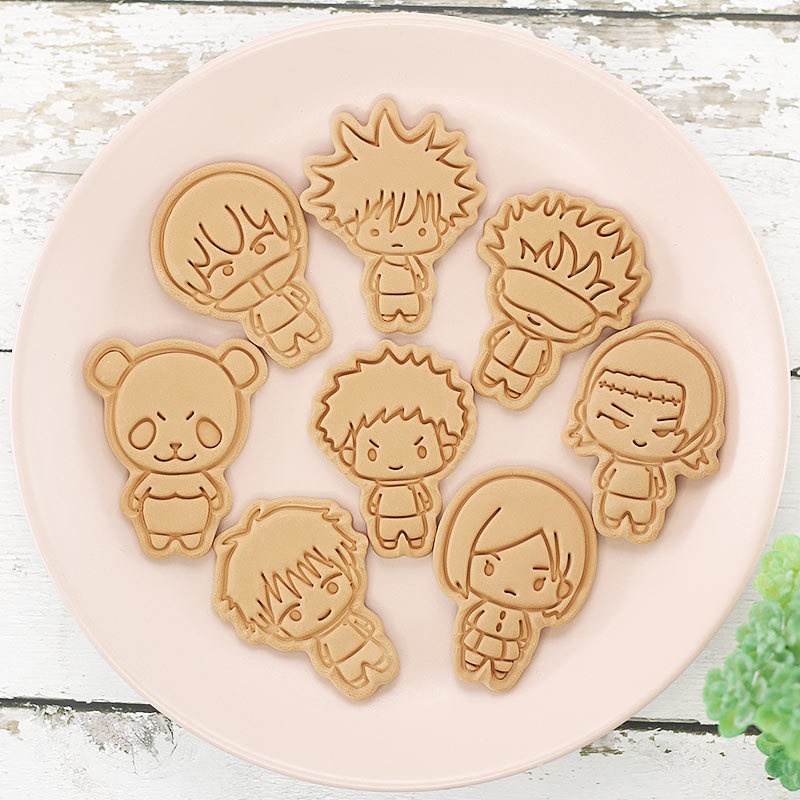 8개입 주술회전 케이크 쿠키 커터 애니메이션 피규어 고 - Kitchen Baking Items 리뷰 및 가격