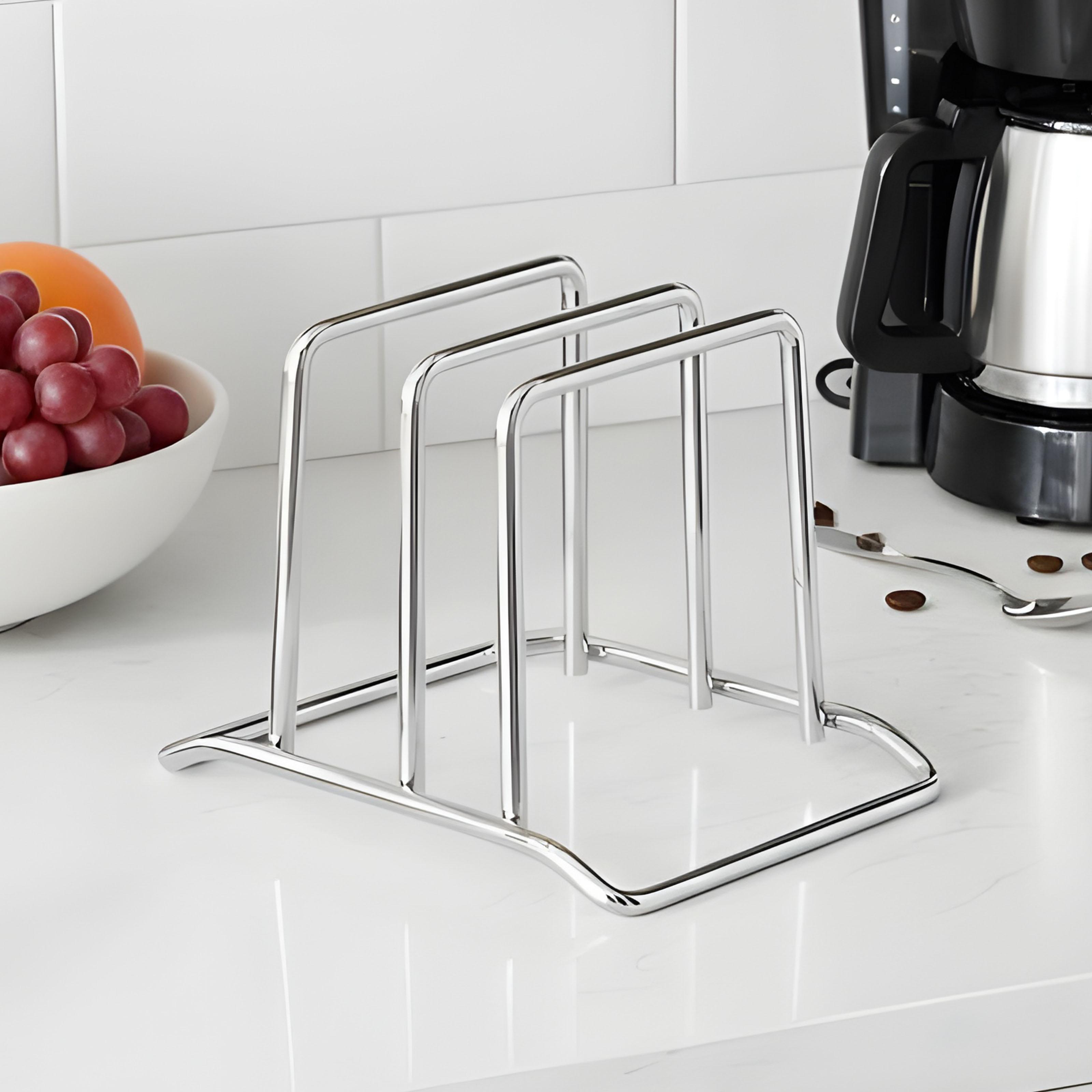 도마 홀더 스테인리스 스틸 시트 팬 랙 베이킹 트레이  - Kitchen Cabinet Baking Sheet Organizer 리뷰 및 가격