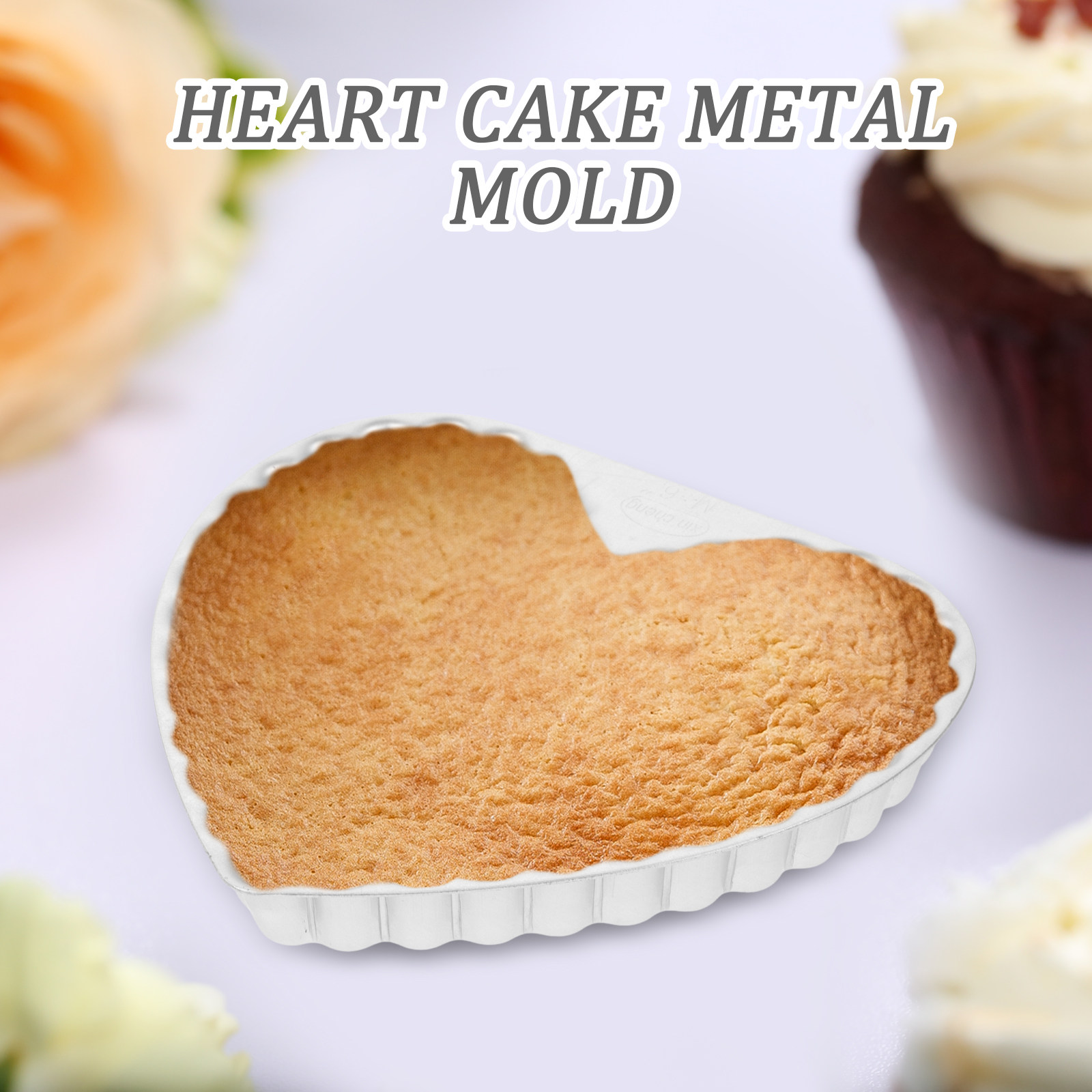 알루미늄 합금 하트 모양 케이크 팬, 금속 논스틱 DI - Kitchen Baking Supplies 리뷰 및 가격