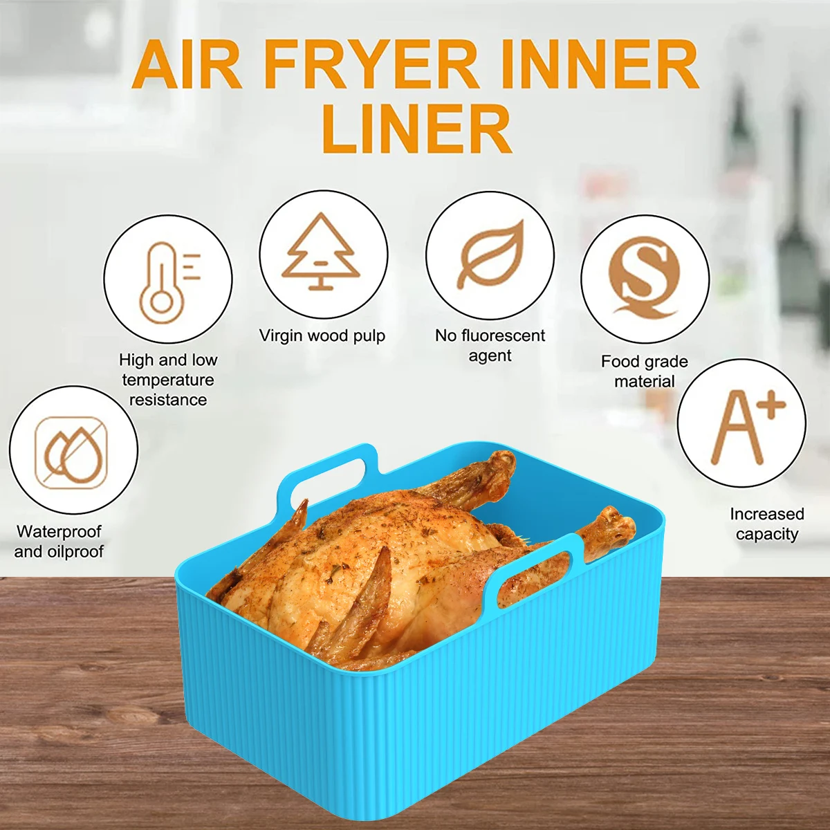 닌자 듀얼 에어 프라이어 액세서리에 대 한 2Pcs 에 - Kitchen Oven Baking Pans 리뷰 및 가격