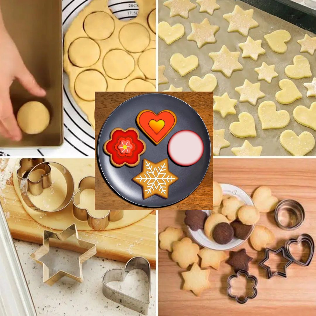 12개/20개 스테인리스 스틸 금속 쿠키 커터 세트 하 - Cookie Cutter Set 리뷰 및 가격