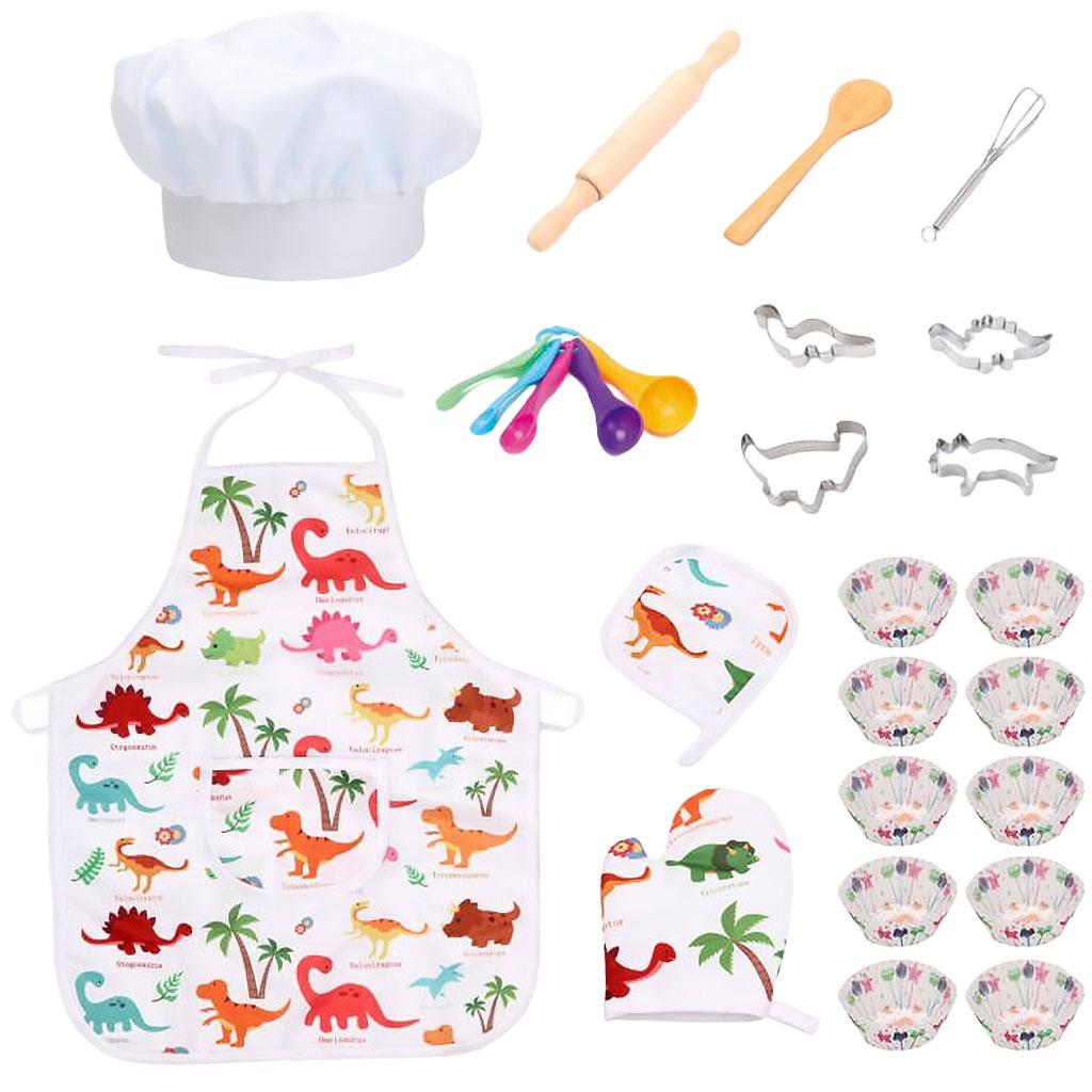 25종 역할놀이 어린이 셰프 코스튬 세트 베이킹 용품  - Kitchen Kids Baking Set 리뷰 및 가격