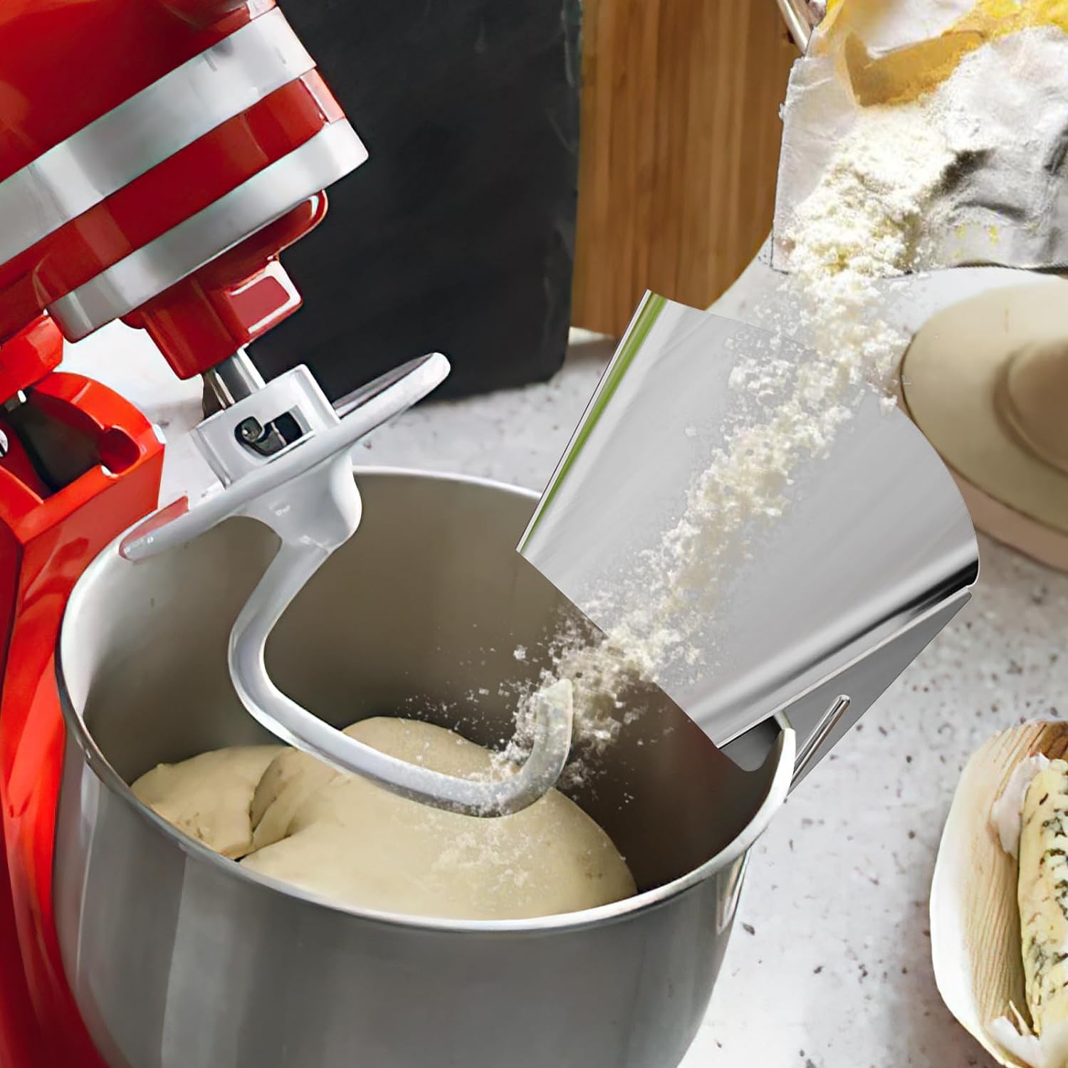 KitchenAid 스탠드 믹서용 푸어링 슈트 스테인레 - Kitchen Baking Appliances 리뷰 및 가격