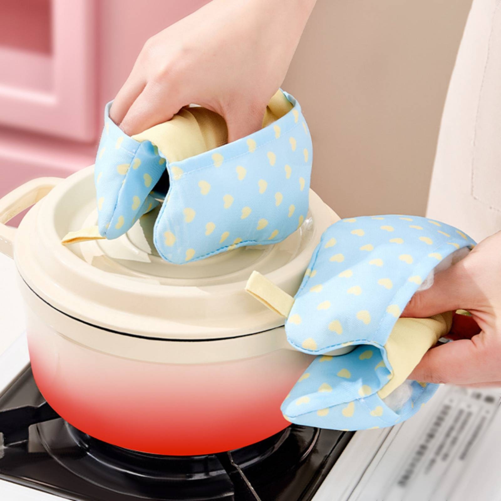 걸이 고리가 있는 캔버스 냄비 홀더, 컴팩트한 패딩 처 - Kitchen Oven Baking Pans 리뷰 및 가격