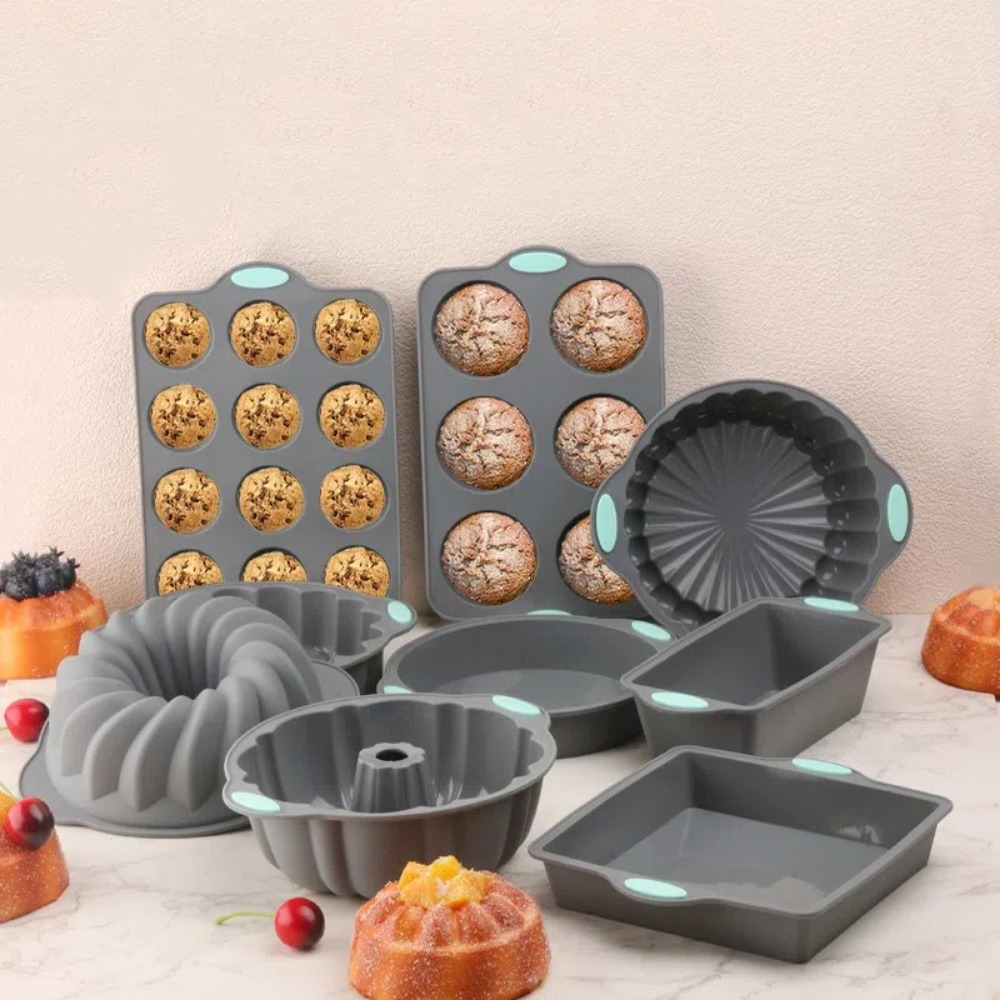 실리콘 케이크 금형 내열성 비 스틱 오븐 베이킹 팬 3 - Kitchen Oven Baking Pans 리뷰 및 가격