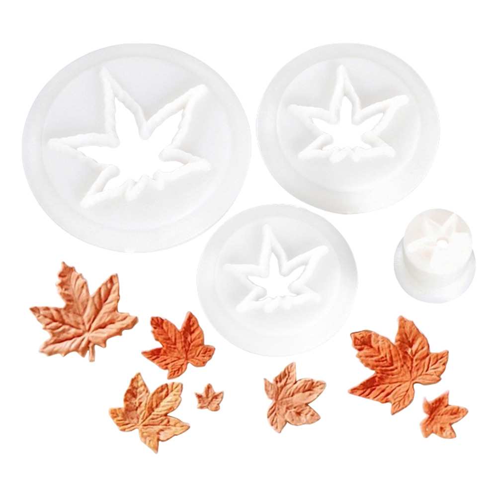 가을 단풍잎 플라스틱 커터 세트 가을 테마 케이크 DI - Cookie Cutter Set 리뷰 및 가격
