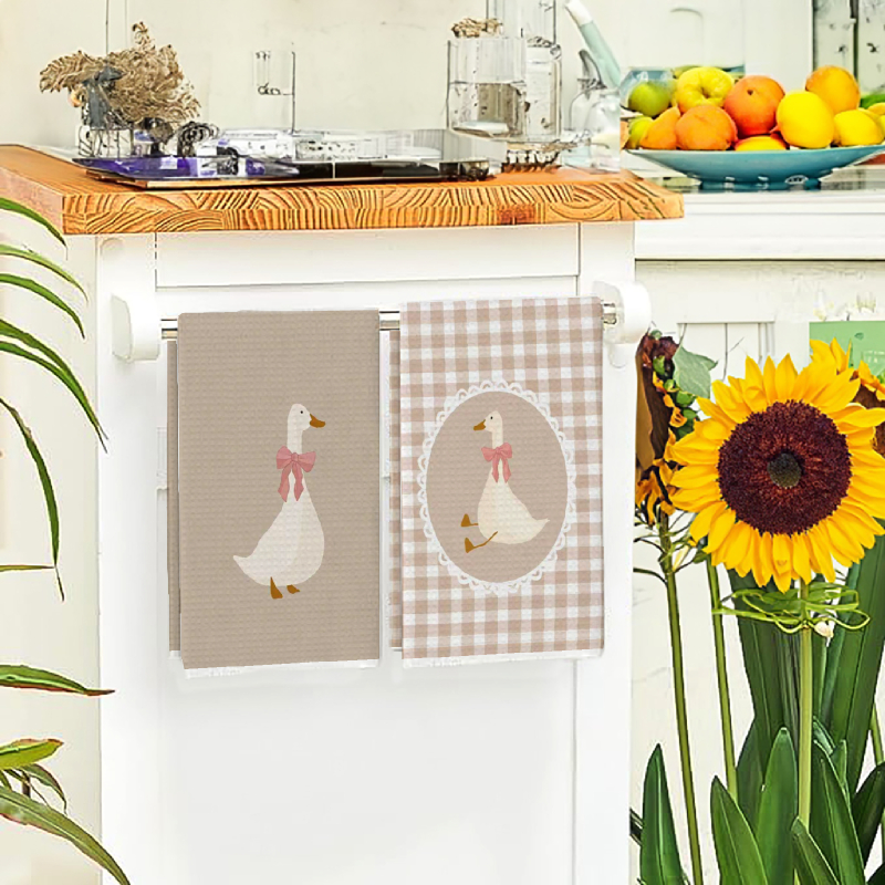 2개, 귀여운 오리 주방 수건, 40Cm*60Cm 수건 - Kitchen Baking Cloth 리뷰 및 가격