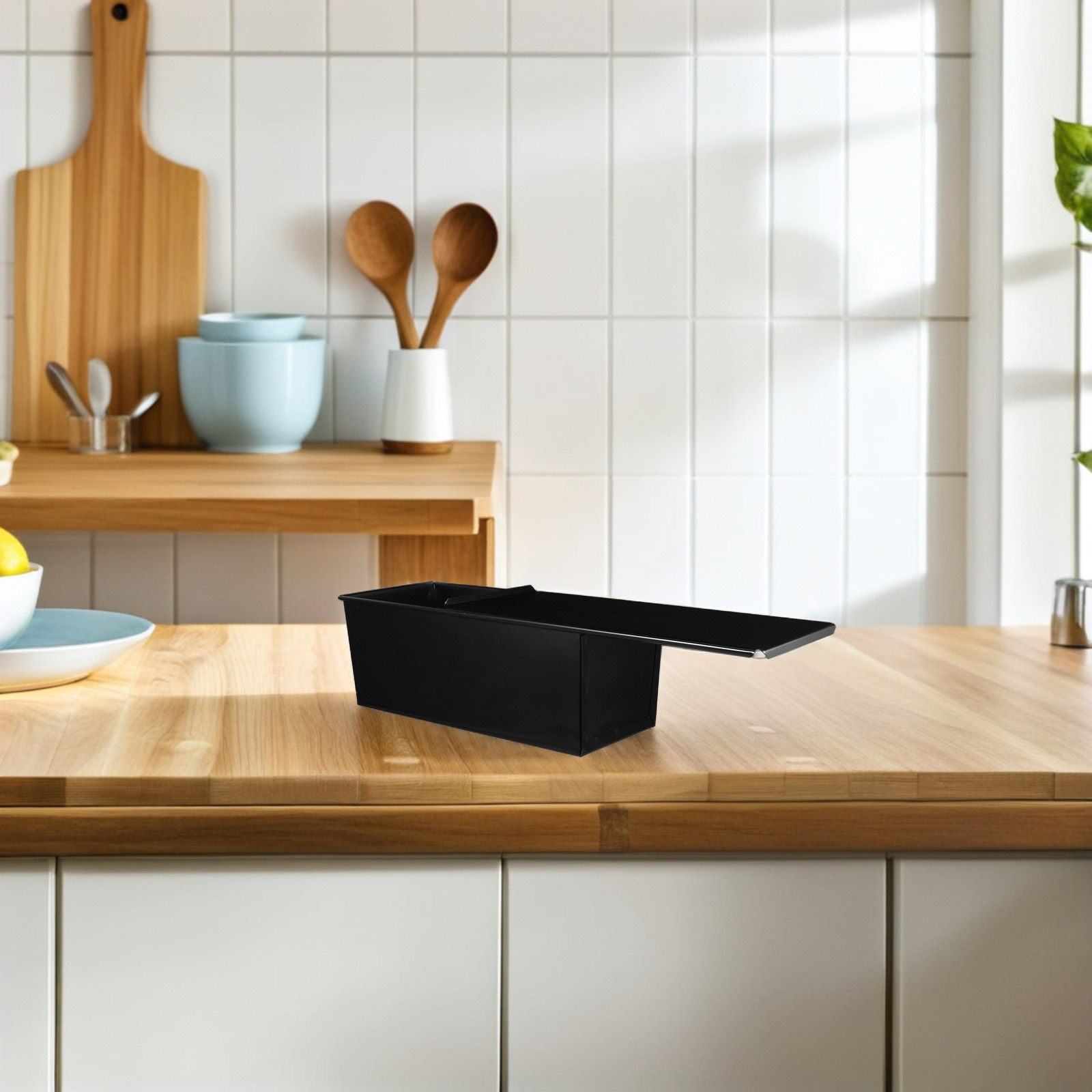 1개 검정색 뚜껑 있는 빵틀, 논스틱 빵 굽는 틀, 오 - Kitchen Oven Baking Pans 리뷰 및 가격