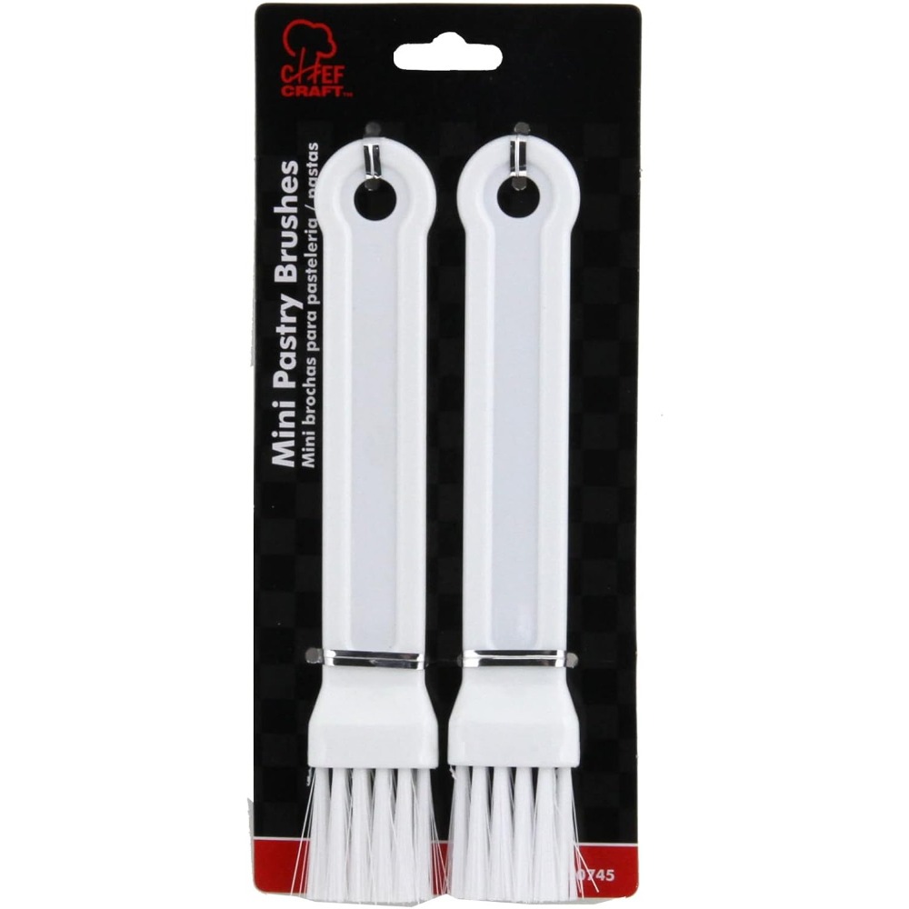 7인치 화이트 미니 페이스트리 브러쉬 2개 세트, 작은 - Kitchen Baking Set 리뷰 및 가격