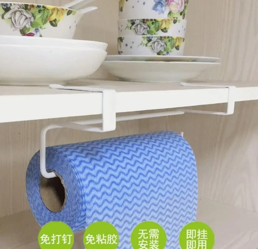 벽 마운트 종이 롤 홀더 욕실 스토리지 화장실 랙 가정 - Kitchen Baking Paper Holder 리뷰 및 가격