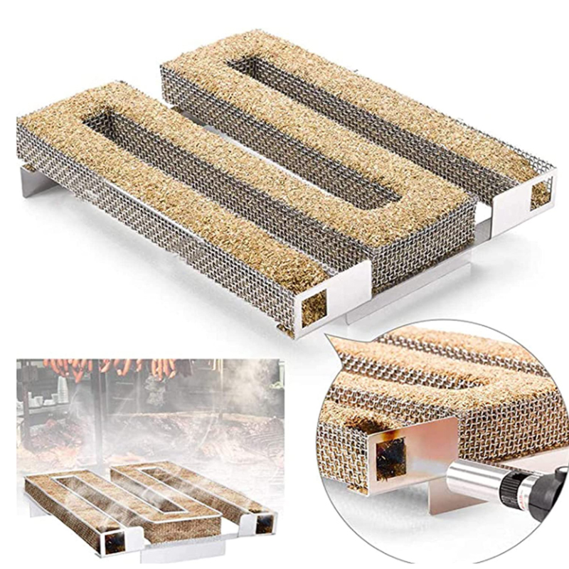 차가운 연기 생성기 바베큐 액세서리 강철 바베큐 그릴  - Kitchen Baking Tray Organiser 리뷰 및 가격