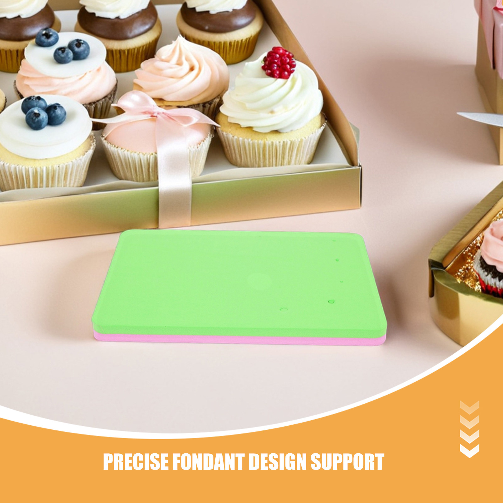 3Pcs 퐁당 케이크 모델링 패드 소프트 스폰지 논슬립 - Kitchen Baking Supplies 리뷰 및 가격