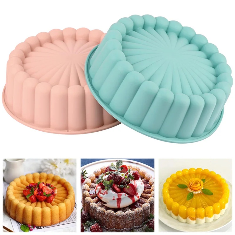 실리콘 샬롯 케이크 팬 붙지 않는 베이킹 금형, 치즈  - Kitchen Oven Baking Pans 리뷰 및 가격