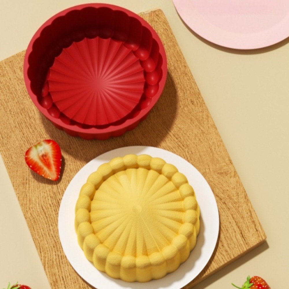 실리콘 샬롯 케이크 팬 붙지 않는 베이킹 금형, 치즈  - Kitchen Oven Baking Pans 리뷰 및 가격