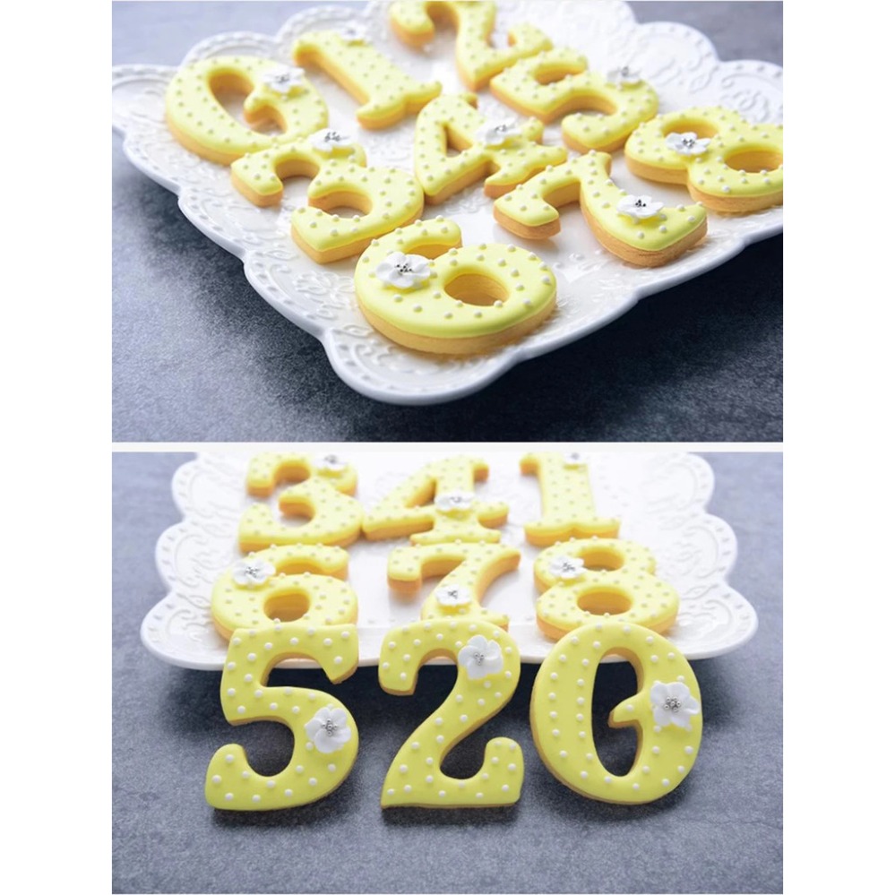 숫자 쿠키 커터 비스킷 몰드 주방 베이킹 제과용품 DI - Baking Kitchen Diy 리뷰 및 가격
