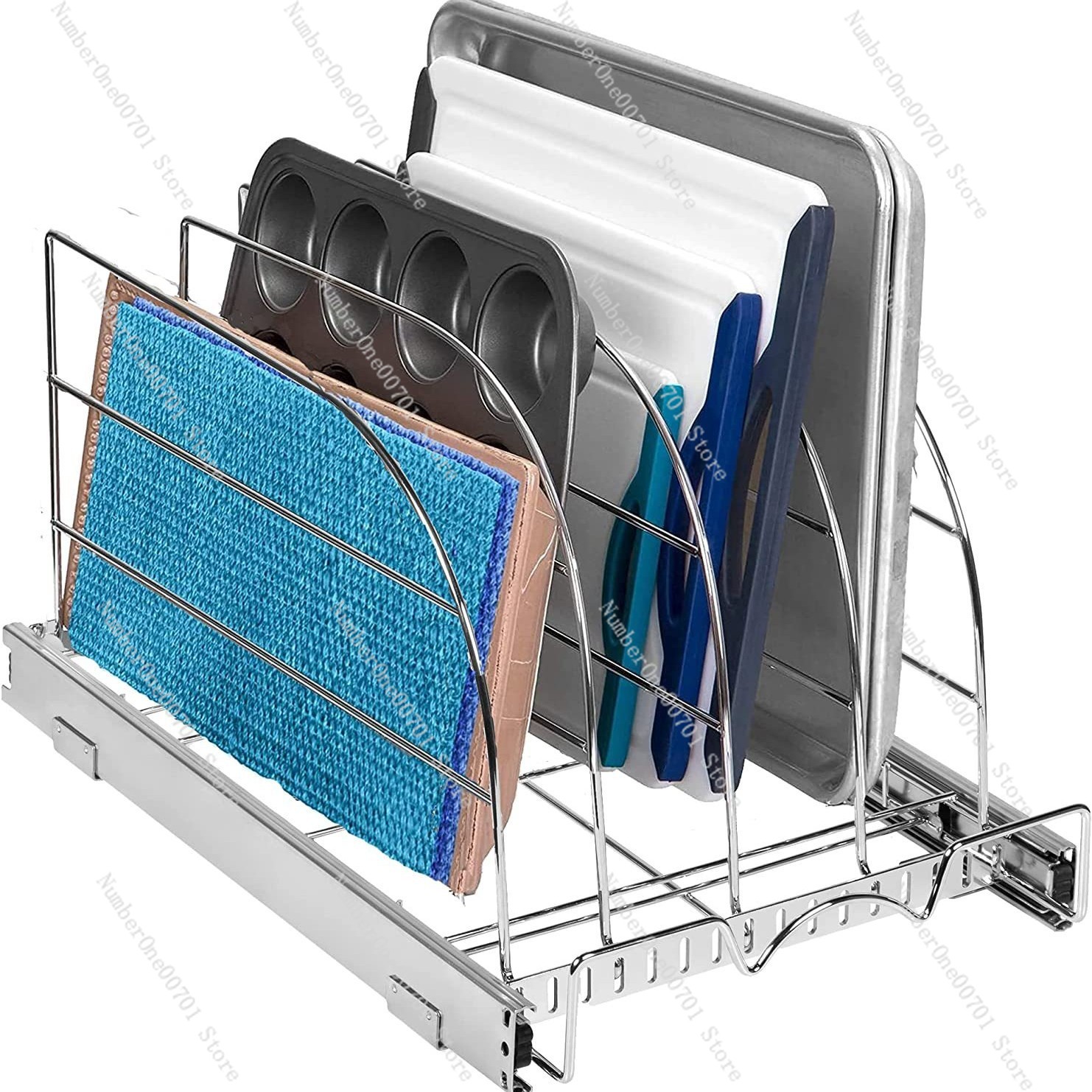 슬라이드 아웃 주방 캐비닛 오거나이저 베이킹 시트, 트 - Kitchen Cabinet Baking Sheet Organizer 리뷰 및 가격