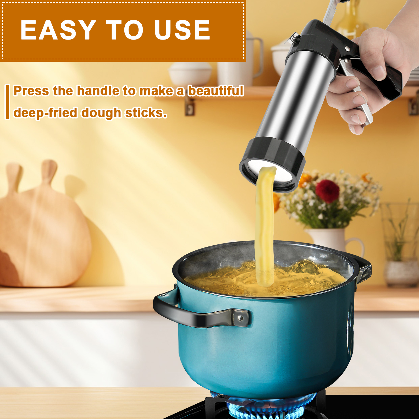 Churrera Churro 메이커 기계 스테인레스 스 - Kitchen Baking Supplies 리뷰 및 가격