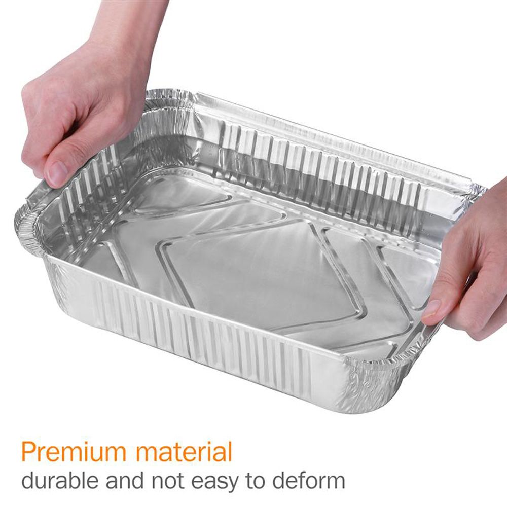 일회용 바베큐 드립 팬 알루미늄 호일 그리스 드립 팬  - Kitchen Baking Tray Organiser 리뷰 및 가격