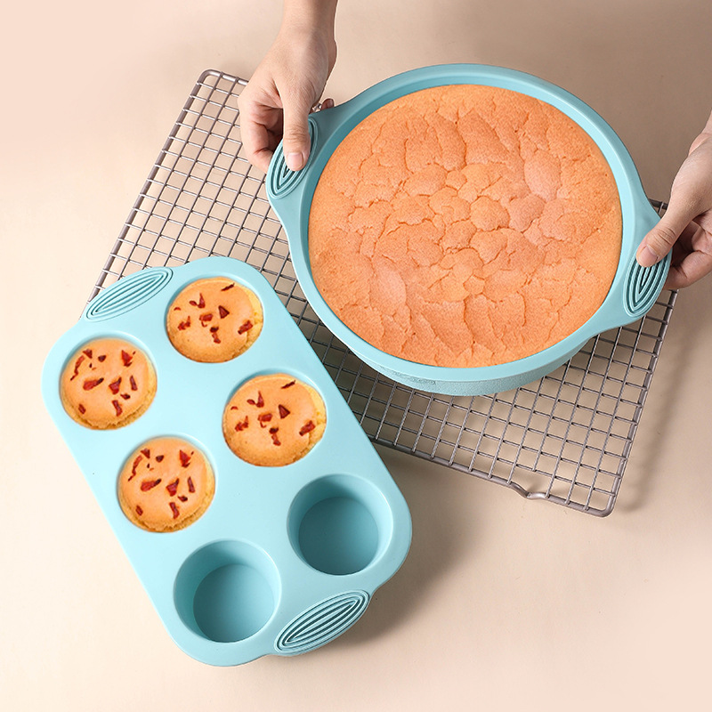 실리콘 케이크 베이킹 금형 세트 고온 방지 오븐 베이킹 - Kitchen Oven Baking Pans 리뷰 및 가격