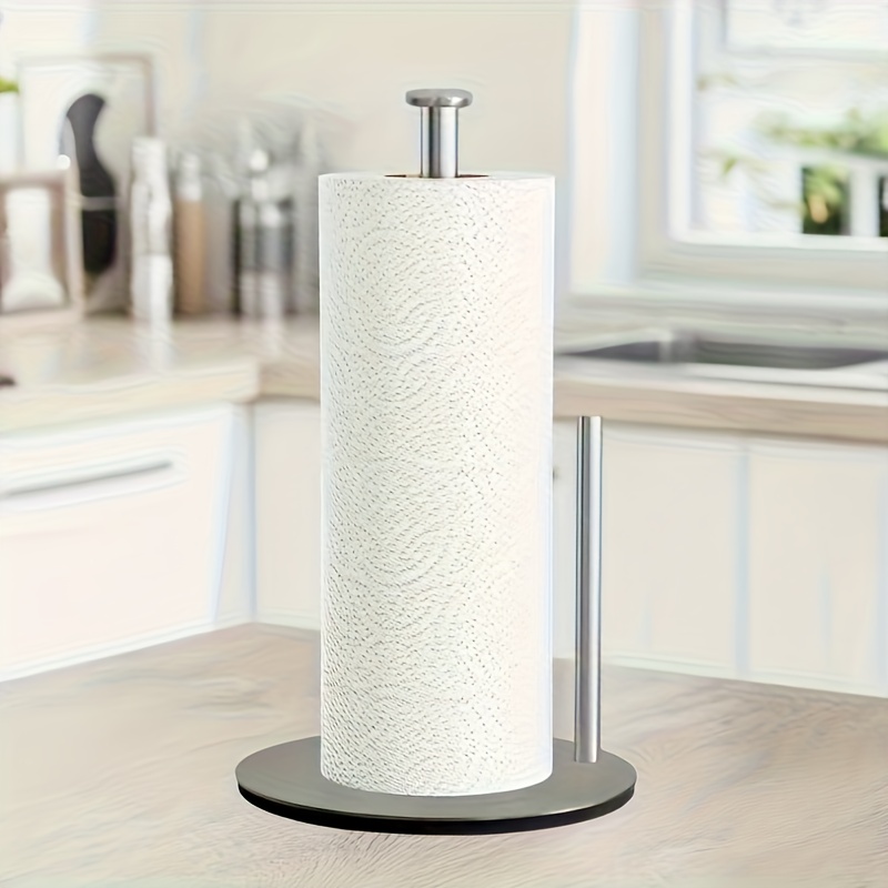 무게감 있는 스테인리스 스틸 키친 롤 홀더 - 헤비듀티 - Kitchen Baking Paper Holder 리뷰 및 가격