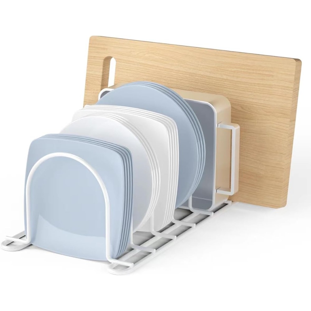 수직형 식기 정리대, 10.5인치 접시/냄비/뚜껑/도마 - Kitchen Cabinet Baking Sheet Organizer 리뷰 및 가격