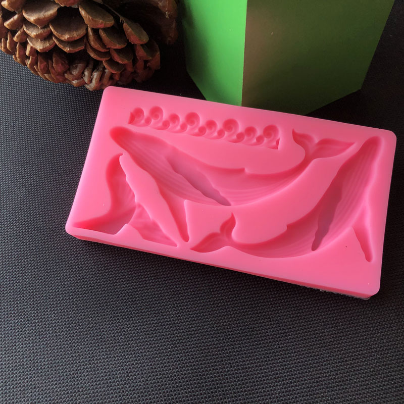 DIY 고래 실리콘 몰드 오션 시리즈 퐁당 케이크 장식 - Kitchen Baking Supplies 리뷰 및 가격