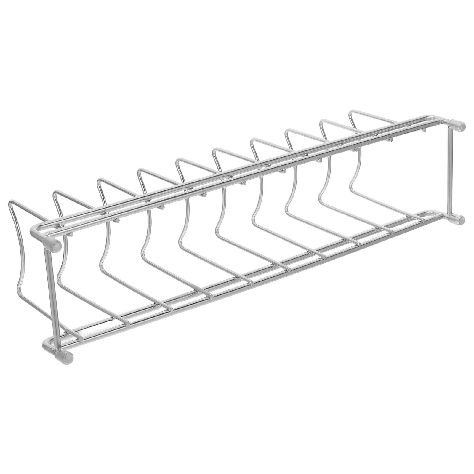 스테인리스 스틸 9단 냄비 뚜껑 정리대 주방 팬 뚜껑  - Kitchen Cabinet Baking Sheet Organizer 리뷰 및 가격