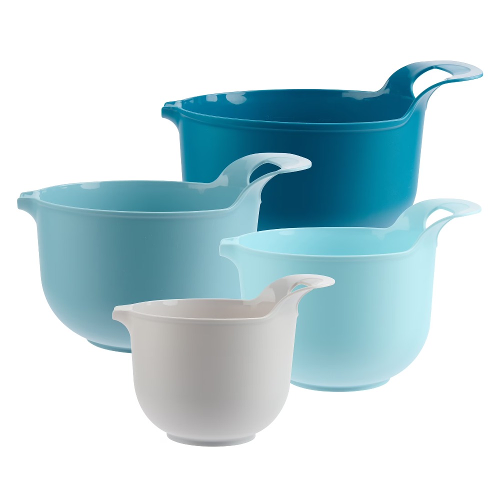 플라스틱 믹싱볼 4종 세트 (주둥이와 손잡이 포함) 베 - Kitchen Baking Set 리뷰 및 가격