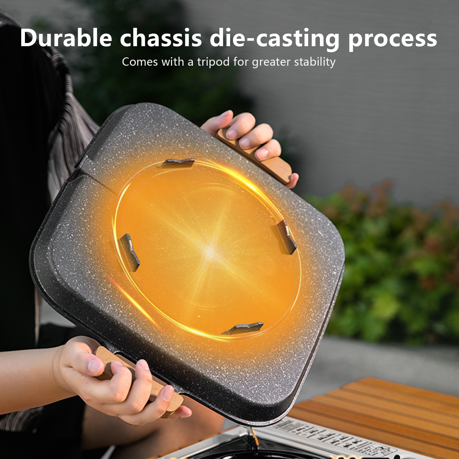 BISINNA 스퀘어 바베큐 그릴 팬 비 스틱 스토브  - Kitchen Baking Tray Organiser 리뷰 및 가격