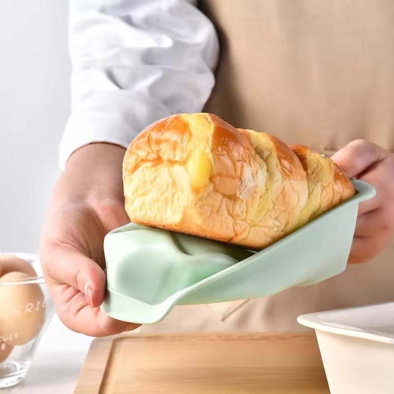 1/4Pcs 가정용 직사각형 실리콘 몰드 캔디 토스트  - Kitchen Baking Supplies 리뷰 및 가격