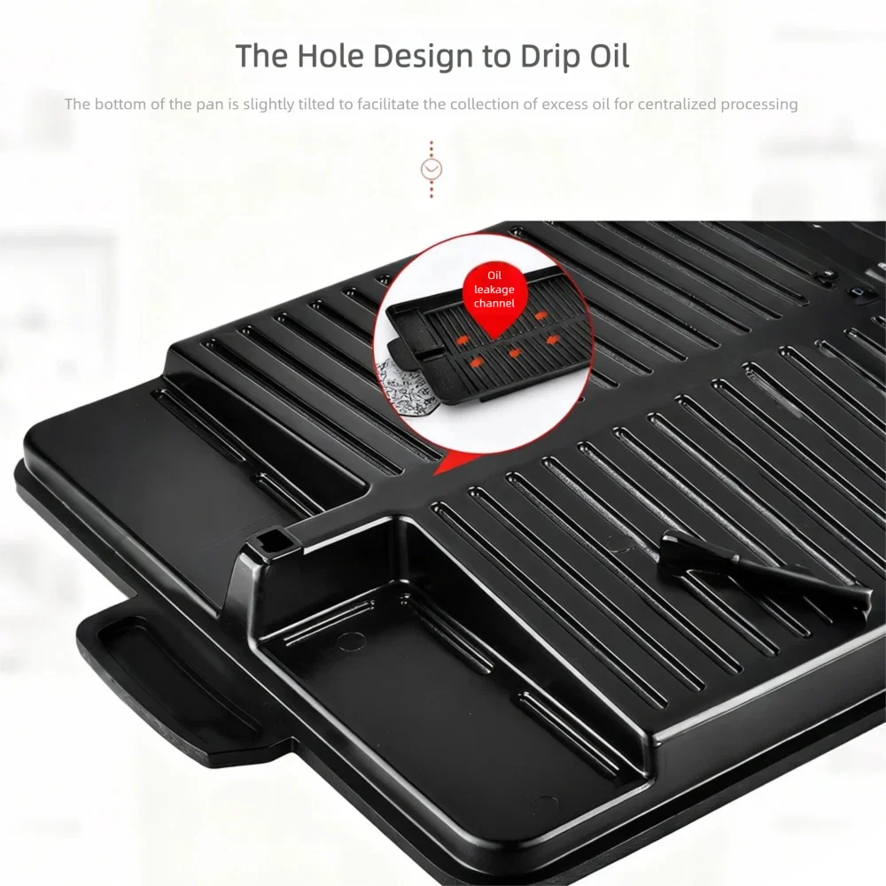 실내외 요리용 한국식 그릴 팬, 논스틱 코팅, 무연 바 - Kitchen Baking Tray Organiser 리뷰 및 가격