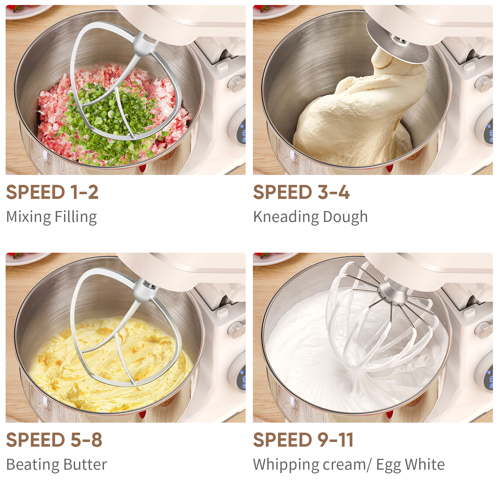BioloMix 주방 식품 스탠드 믹서, 1200W 1 - Kitchen Baking Appliances 리뷰 및 가격