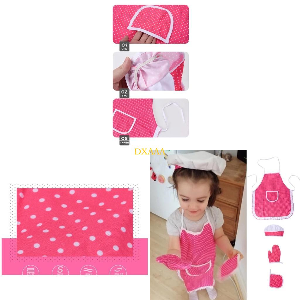 dxaa 셰프 의상 세트 어린이 요리 및 베이킹 세트  - Kitchen Kids Baking Set 리뷰 및 가격