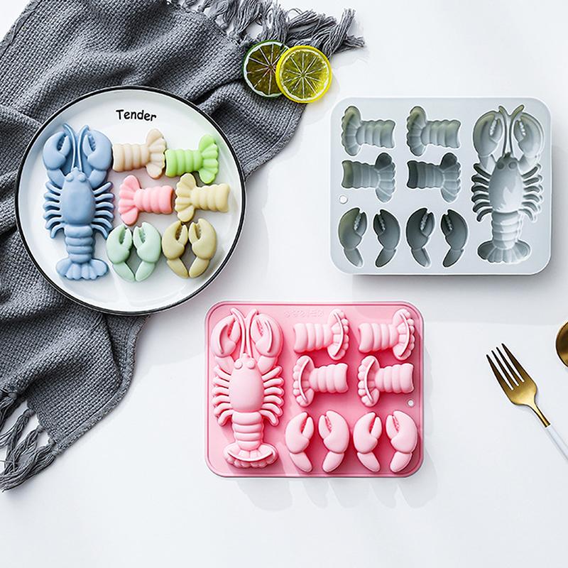 랍스터 실리콘 초콜릿 몰드, 퐁당, 구미 젤리, 케이크 - Kitchen Baking Set 리뷰 및 가격
