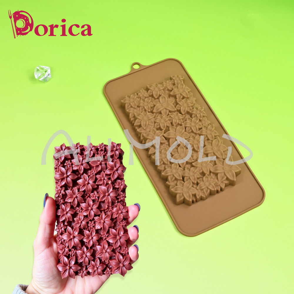 꽃 실리콘 초콜릿 금형 홈 메이드 Bonbons 버터  - Kitchen Baking Supplies 리뷰 및 가격