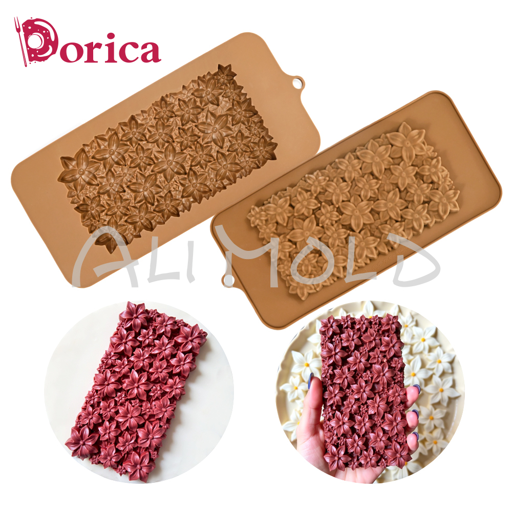 꽃 실리콘 초콜릿 금형 홈 메이드 Bonbons 버터  - Kitchen Baking Supplies 리뷰 및 가격