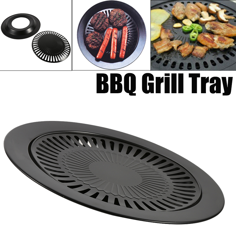 무연 바베큐 그릴 팬 가스 가정용 비 스틱 가스 스토브 - Kitchen Baking Tray Organiser 리뷰 및 가격